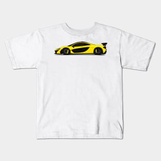 MCLAREN P1 YELLOW Kids T-Shirt